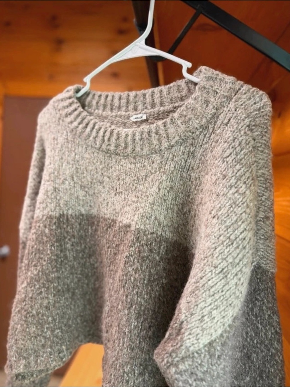 Cozy Two-Tone Sweater by Garage